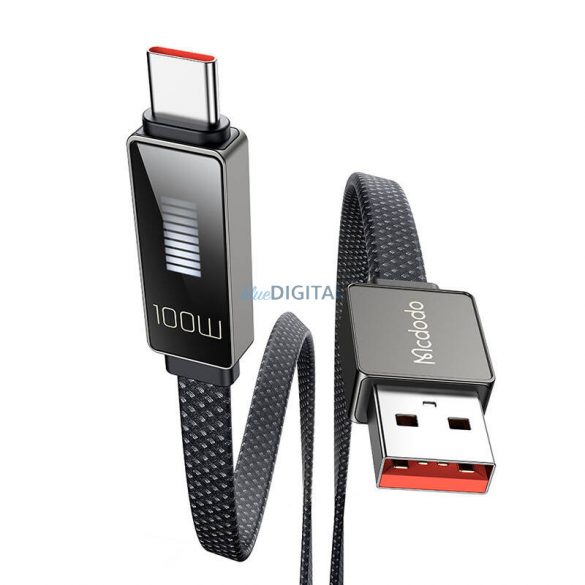 Cablu Mcdodo CA-4980 de la USB la display USB-C 1,2 m (negru)