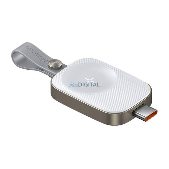 Mcdodo CH-4992 Încărcător magnetic pentru Apple Watch cu conector USB-C - alb