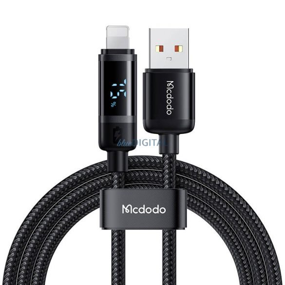 Cablu USB-A Lightning Mcdodo CA-5000, 1,2 m (negru)