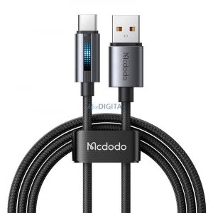 Mcdodo CA-5180 Cablu USB-A - Type-C 100W 6A 1.2m - negru