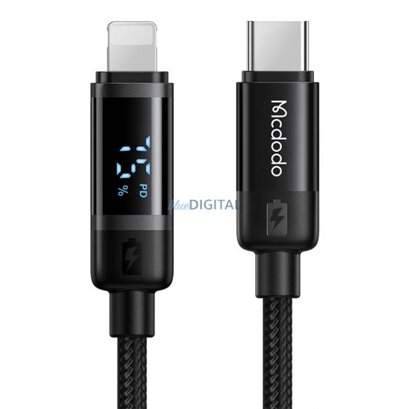 Cablu Lightning Mcdodo CA-5210 USB-C, 36 W, 1,2 m (negru)