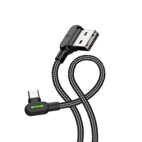 Cablu USB la USB-C Mcdodo CA-5280 LED, 0.5m (negru)