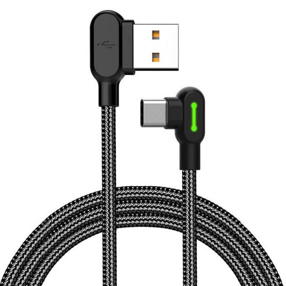 Cablu USB la USB-C Mcdodo CA-5280 LED, 3m (negru)