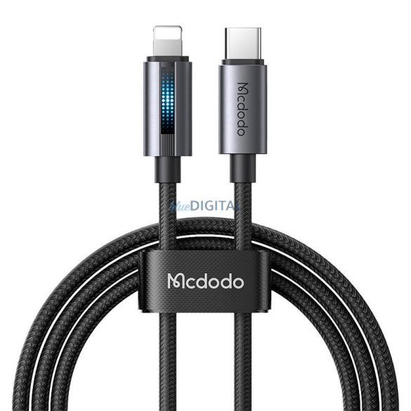 Mcdodo CA-5710 Cablu Type-C - Lightning 36W 3A 1.2m - negru