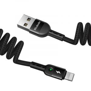 Cablu USB la Lightning, Mcdodo CA-6410, arc, 1,8 m (negru)