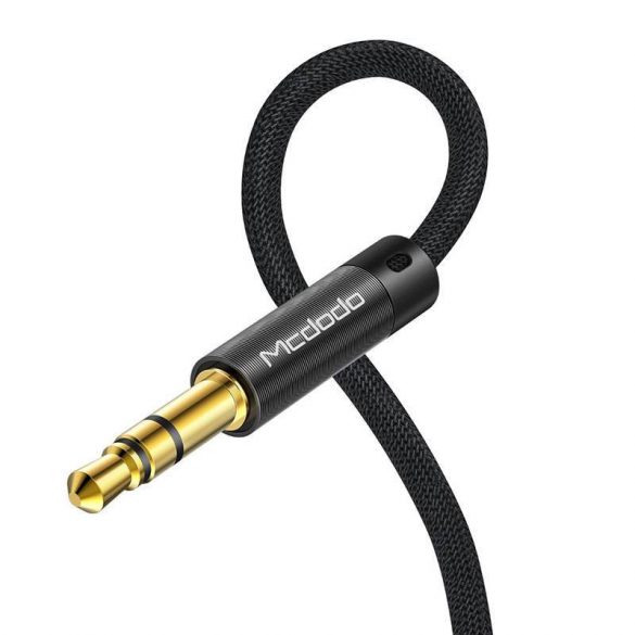 Cablu mini jack 3,5 mm AUX Mcdodo CA-6640 1,2 m (negru)