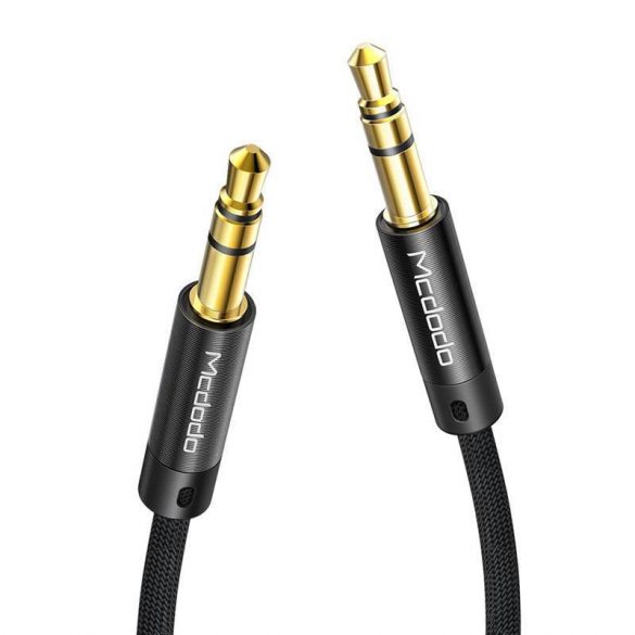 Cablu mini jack 3,5 mm AUX Mcdodo CA-6640 1,2 m (negru)