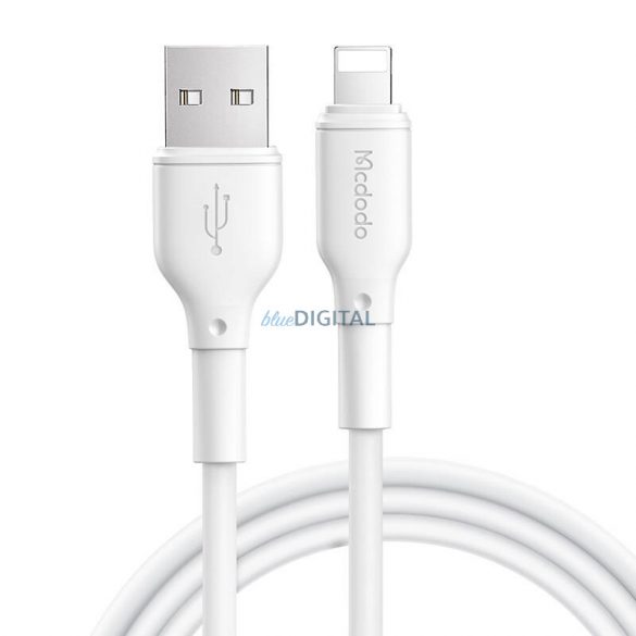 Mcdodo JCA-7270 Cablu USB-A - Lightning 3A 1.2m - alb