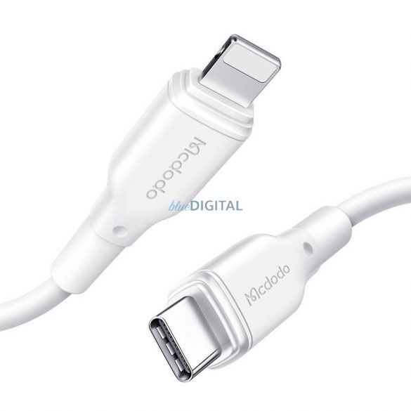 Cablu USB-C Lightning Mcdodo CA-7280, 1,2 m (alb)