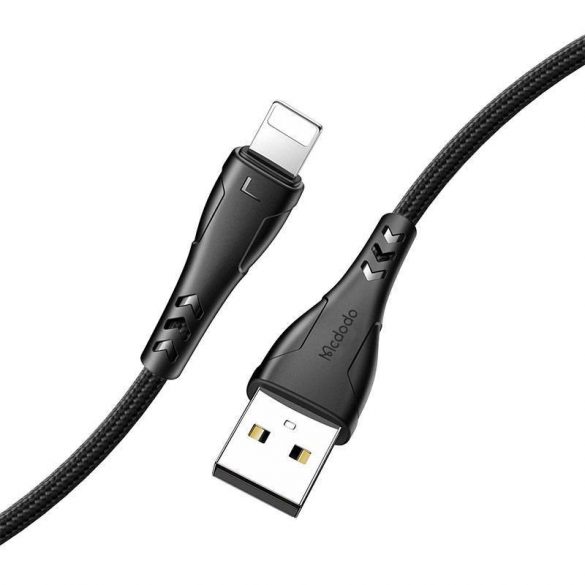 Cablu USB la Lightning, Mcdodo CA-7440, 0,2 m (negru)