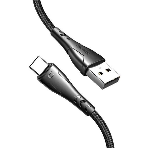 Cablu USB-USB-C, Mcdodo CA-7461, 1,2 m (negru)