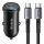 Incarcator auto McDodo CC-7493 cu conexiune 1xUSB-C si cablu Type-C - Type-C 5A 65 W (negru)