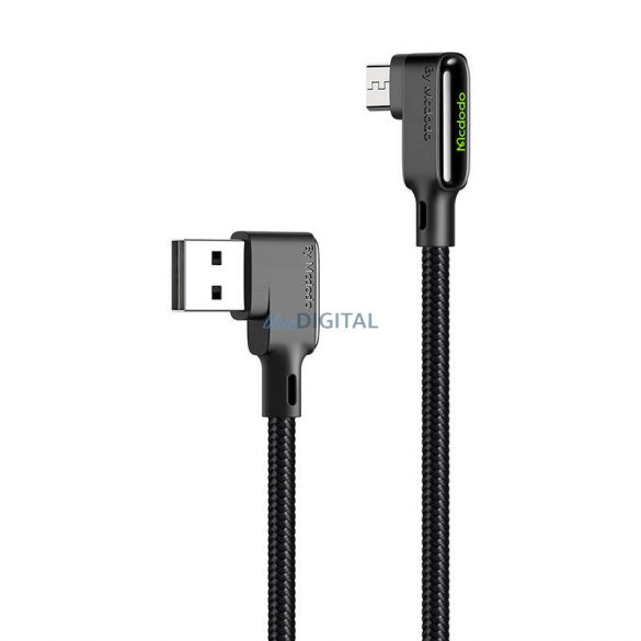 Cablu USB-A-MicroUSB Mcdodo CA-7531, 1,8 m (negru)