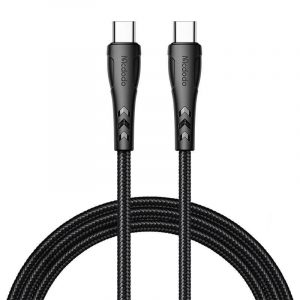 Mcdodo CA-7641 Cablu USB-C USB-C, PD 60W, 1,2 m (negru)