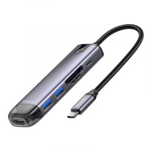 Hub USB-C 10-în-1 Mcdodo HU-7420 (USB-C, HDMI, VGA, USB3.0*2, USB3.0*2, SD, TF)