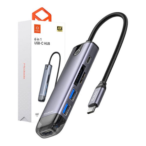 Hub USB-C 10-în-1 Mcdodo HU-7420 (USB-C, HDMI, VGA, USB3.0*2, USB3.0*2, SD, TF)