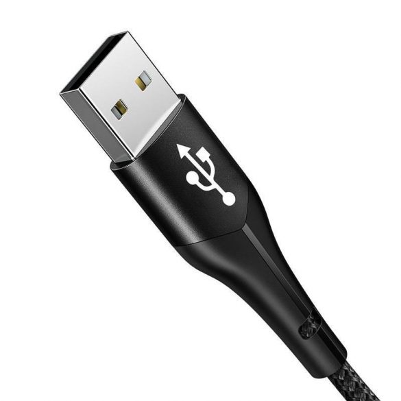 USB la USB-C Mcdodo Magnificence CA-7960 LED cablu, 1m (negru)