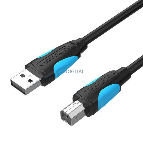 USB 2.0 A la USB-B cablu pentru imprimantă Vention VAS-A16-B100 1m Negru