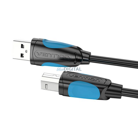 Cablu de imprimantă USB 2.0 A masculin către USB-B masculin Vention VAS-A16-B150 1,5 m PVC negru