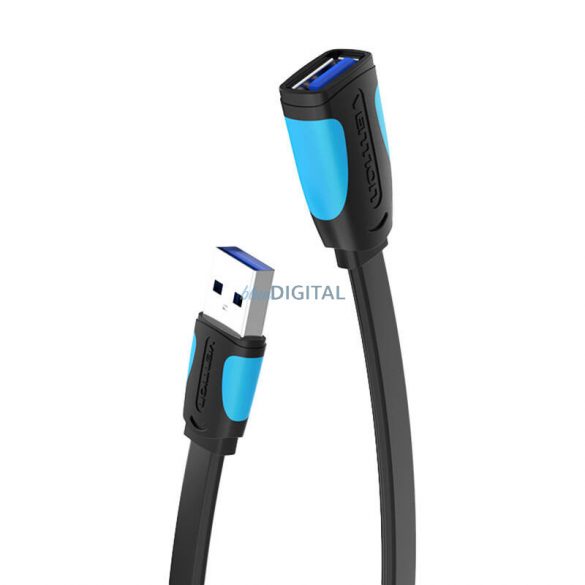 Extensie plată USB 3.0 Vention VAS-A13-B300 3m Negru