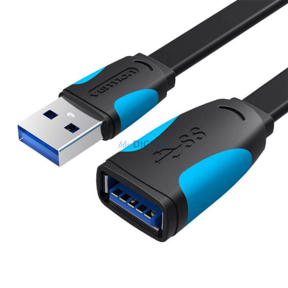 Extensie plată USB 3.0 Vention VAS-A13-B300 3m Negru