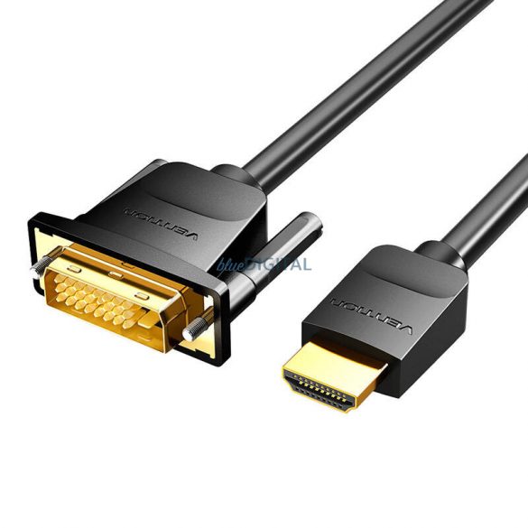 Cablu HDMI la DVI 1m Vention ABFBF (negru)