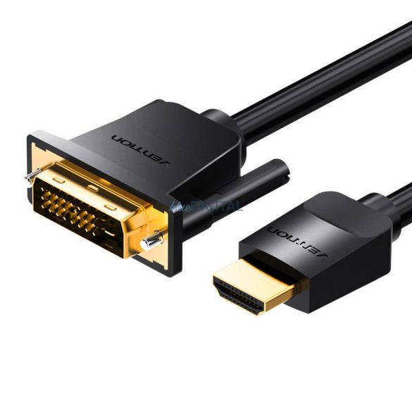 Cablu HDMI-DVI 3m Vention ABFBI (negru)