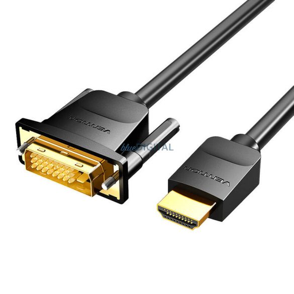 Cablu HDMI-DVI 3m Vention ABFBI (negru)