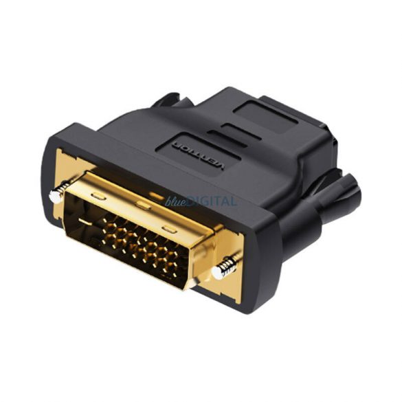 Adaptor DVI (24+1) mascul HDMI Femeie Vention ECDB0 (negru)