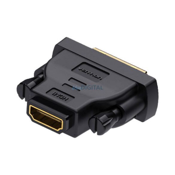 Adaptor DVI (24+1) mascul HDMI Femeie Vention ECDB0 (negru)