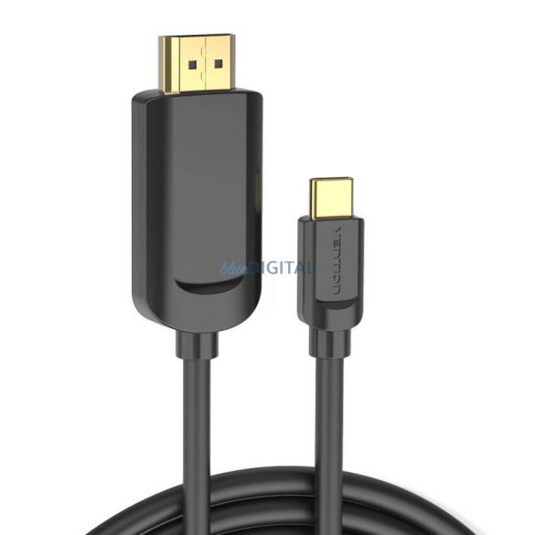 USB-C la HDMI, Vention CGUBG, 1,5 m (negru)