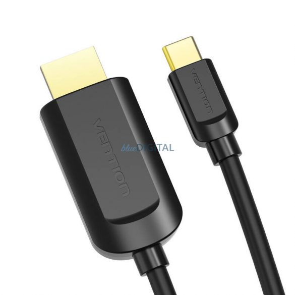 USB-C la HDMI, Vention CGUBG, 1,5 m (negru)