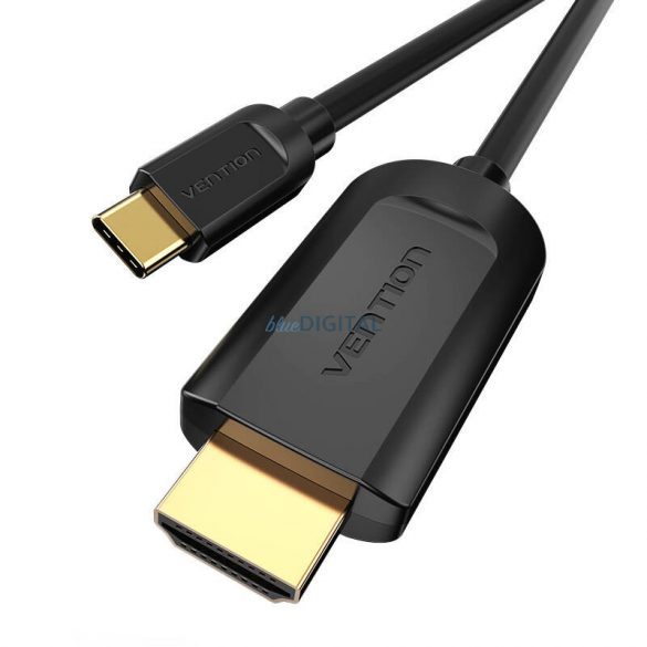 USB-C la HDMI, Vention CGUBG, 1,5 m (negru)