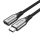 Cablu USB-C 3.1 Vention TABHF 1m gri