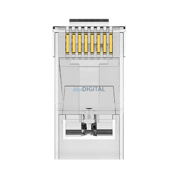 Conector FTP RJ45 modular Cat.5E Vention IDAR0-10 transparent 10 buc.