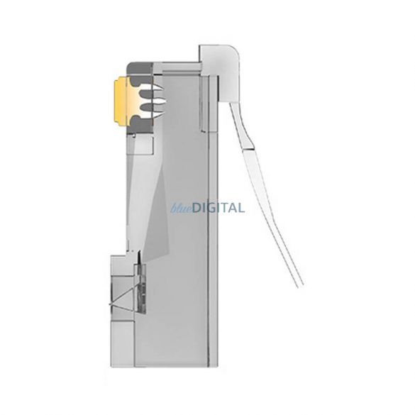 Conector FTP RJ45 modular Cat.5E Vention IDAR0-10 transparent 10 buc.