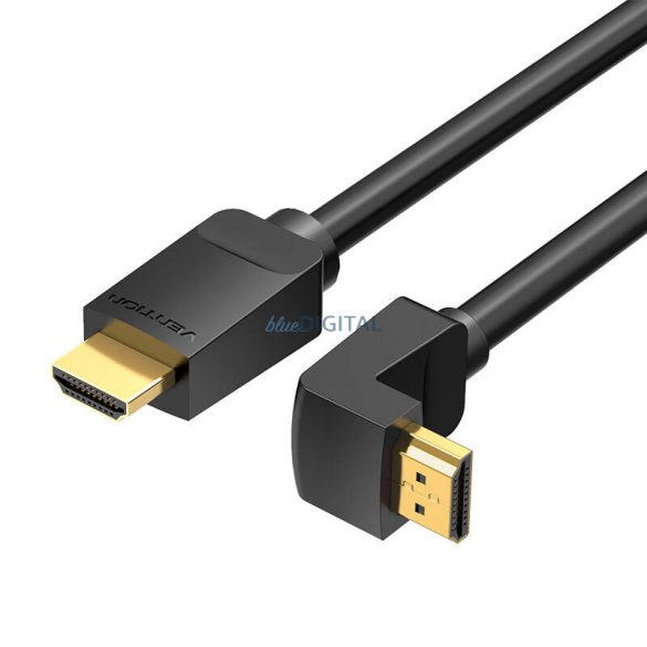 Cablu HDMI Vention AAQBG 1,5 m Unghi 270° (negru)