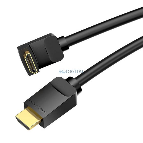 Cablu HDMI Vention AAQBG 1,5 m Unghi 270° (negru)