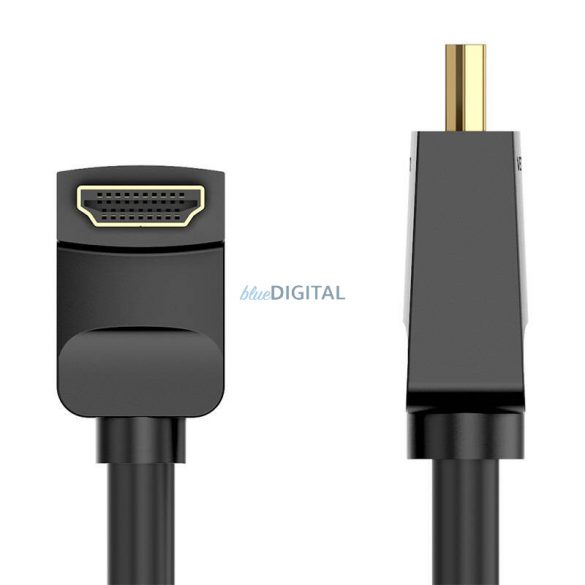 Cablu HDMI Vention AARBH 2m Unghi 90° (negru)