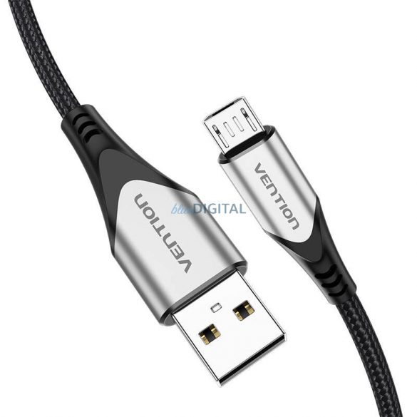 Cablu USB 2.0 A - Micro-B 3A 3m Vention COAHI gri