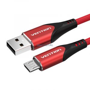 Cablu  USB 2.0 do Micro-B USB Vention COARG 1.5m (roșu)