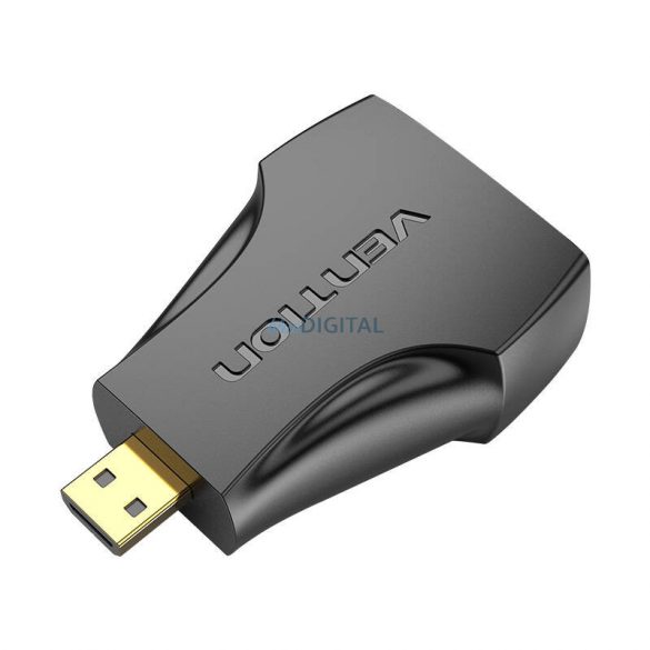 Adaptor HDMI mama la micro HDMI tata Vention AITB0 (negru)