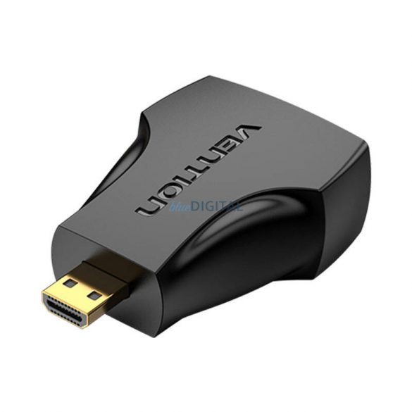 Adaptor HDMI mama la micro HDMI tata Vention AITB0 (negru)