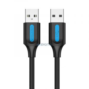 Cablu USB 2.0 Vention COJBC 0,25m PVC negru