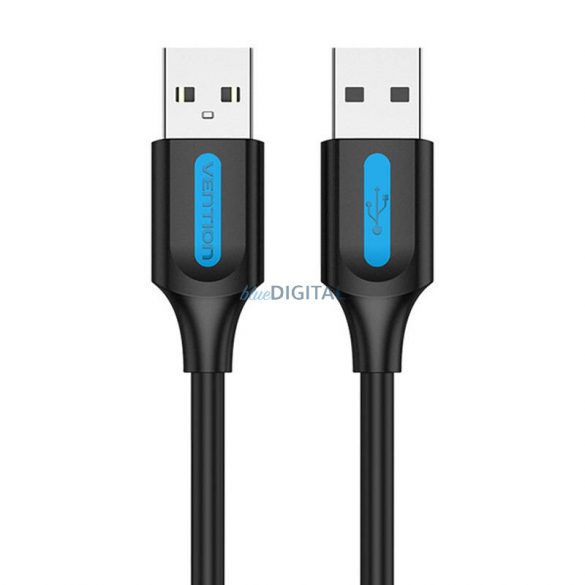 Cablu USB 2.0 Vention COJBF 1m PVC negru