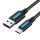 Cablu de încărcare USB 2.0 USB-C Vention COKBF 1m (negru)