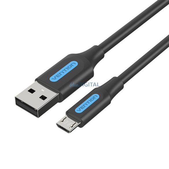 Cablu USB 2.0 A - Micro-B 3A 2m Vention COLBH negru