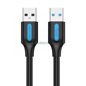 Cablu USB 3.0 Vention CONBI 3m PVC negru