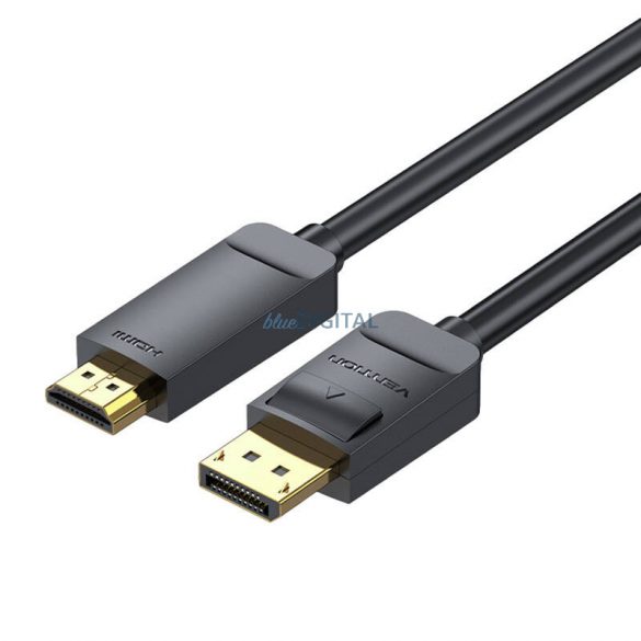 Cablu HDMI 4K DisplayPort 2m Vention HAGBH (negru)