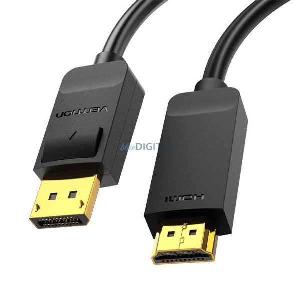 Cablu HDMI 4K DisplayPort 3m Vention HAGBI (negru)